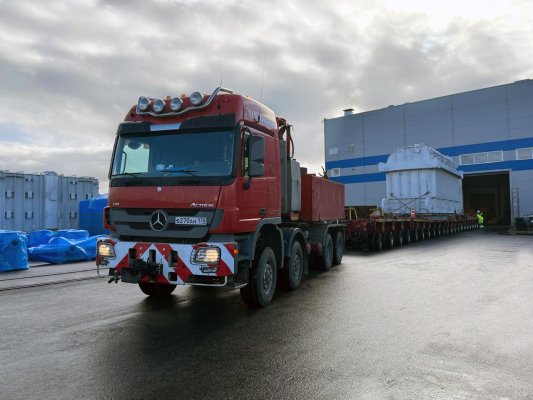 Транспортировка негабаритного оборудования 0