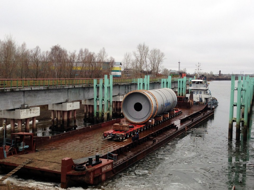 Проект по доставке тяжеловесного оборудования