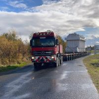 Транспортировка негабаритного оборудования